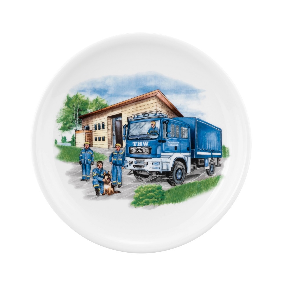 Seltmann Weiden Compact Blaulicht Speiseteller 25,5 cm
