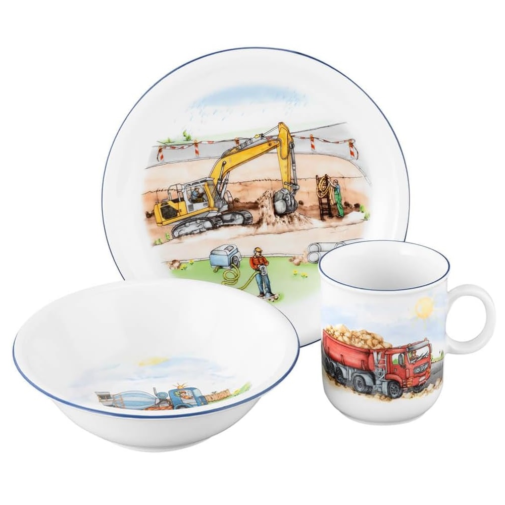 Seltmann Weiden Compact Auf der Baustelle Kinder Set 3 tlg.