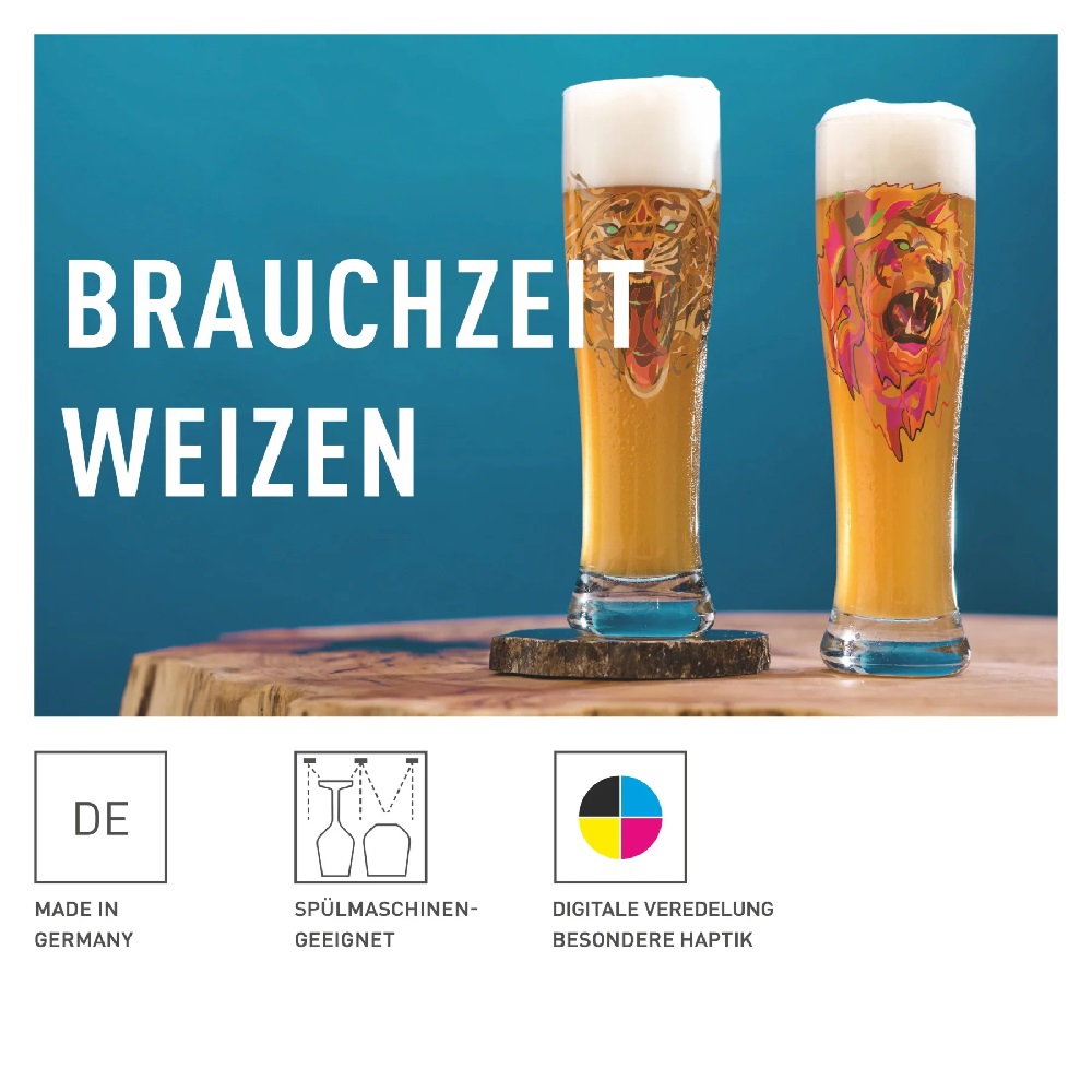 Ritzenhoff Brauchzeit Weizen 2er #21 #22 J. Maller F24