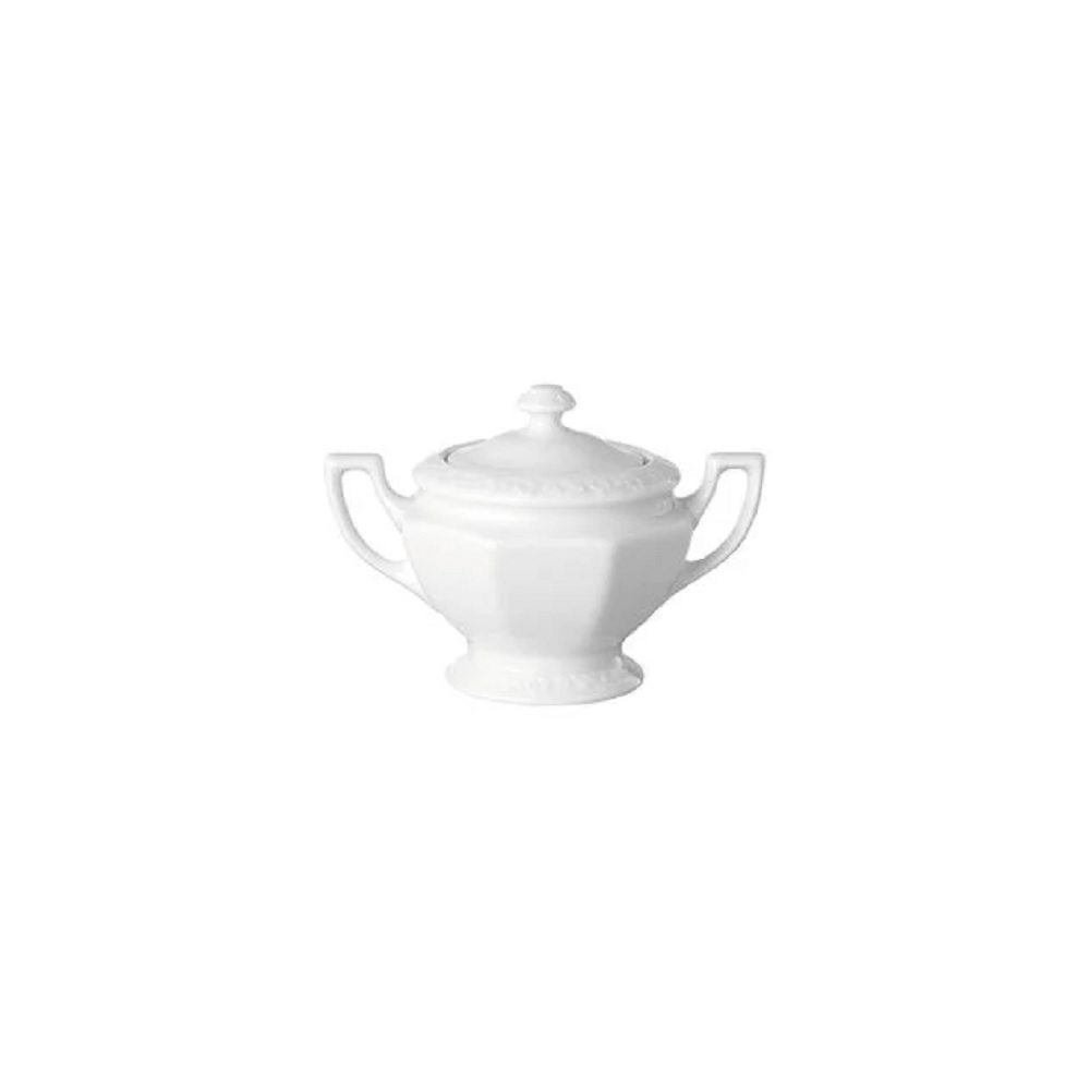 Rosenthal Maria Weiss Zuckerdose - Achteckig - R 15,2 cm