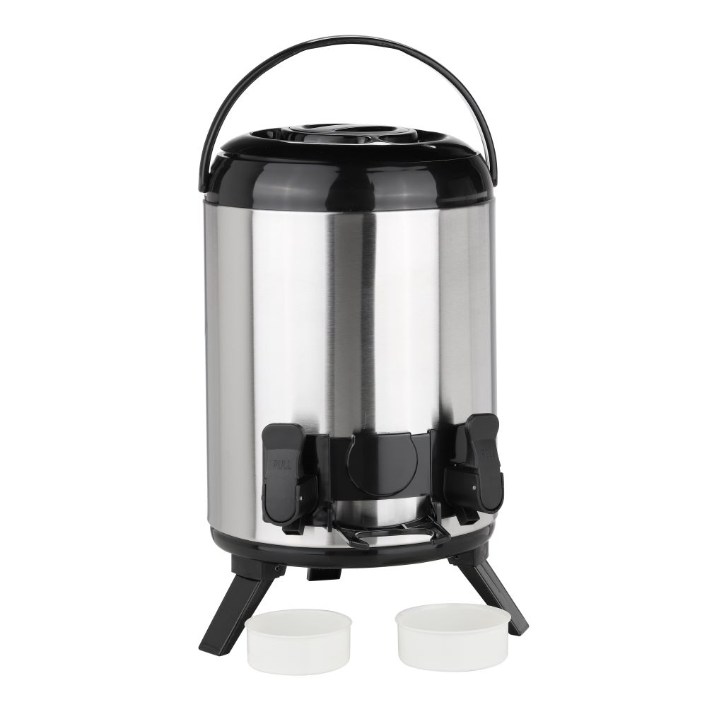 Haushalt International Warmhalte-Airpot mit 2 "Zapfhähnen" Fassungsvermögen: ca. 9 L