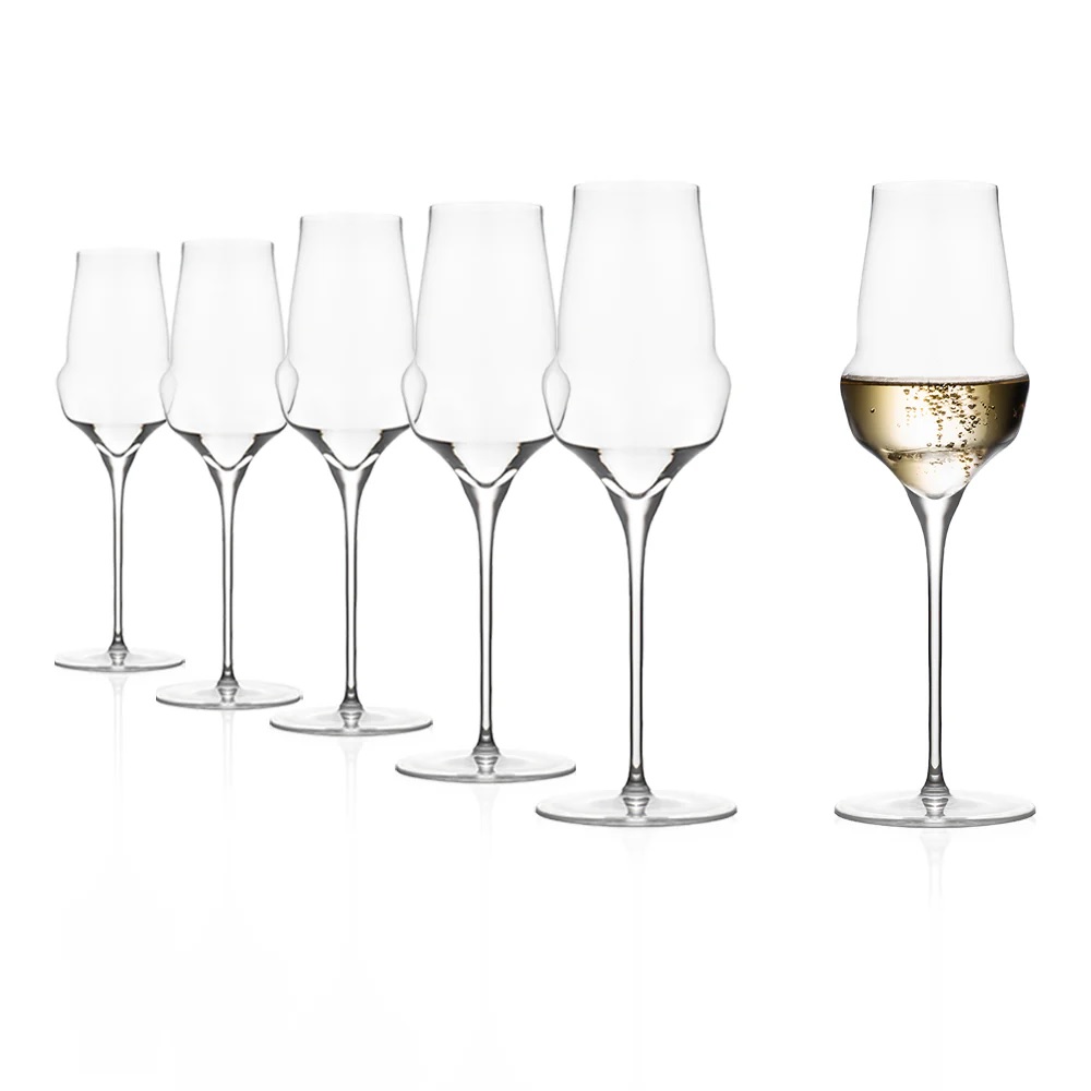 Stölzle Lausitz Cocoon Champagnerkelch 340 ml 6er Set