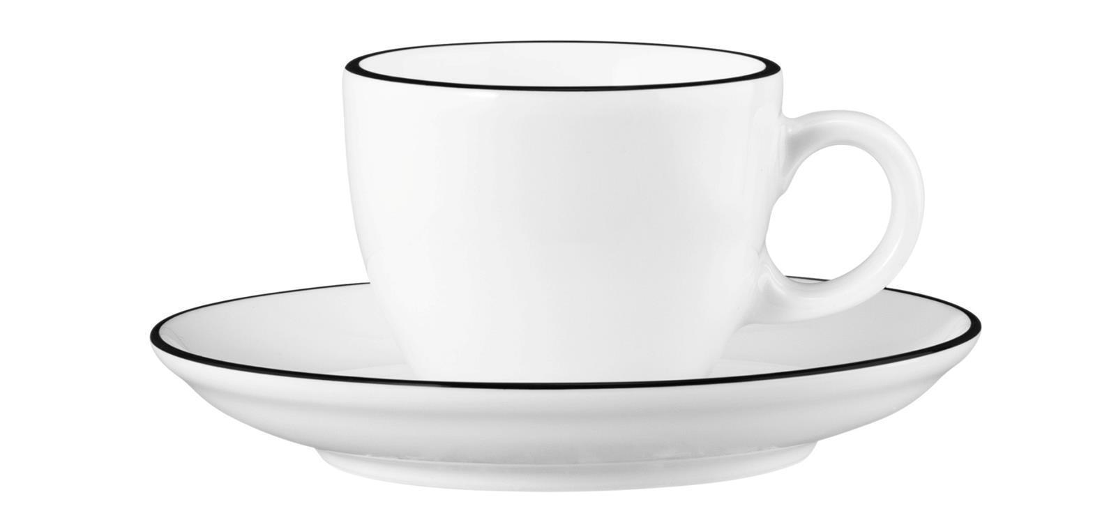 Seltmann Weiden Modern Life "Black Line" Espressotasse 0,09 l+Untere