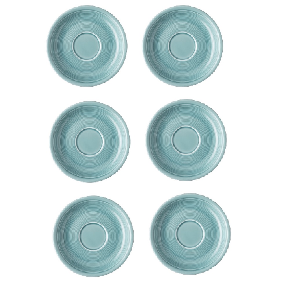 Thomas Trend Colour Ice Blue Kaffeeuntertasse Ř 14 cm  6er Set