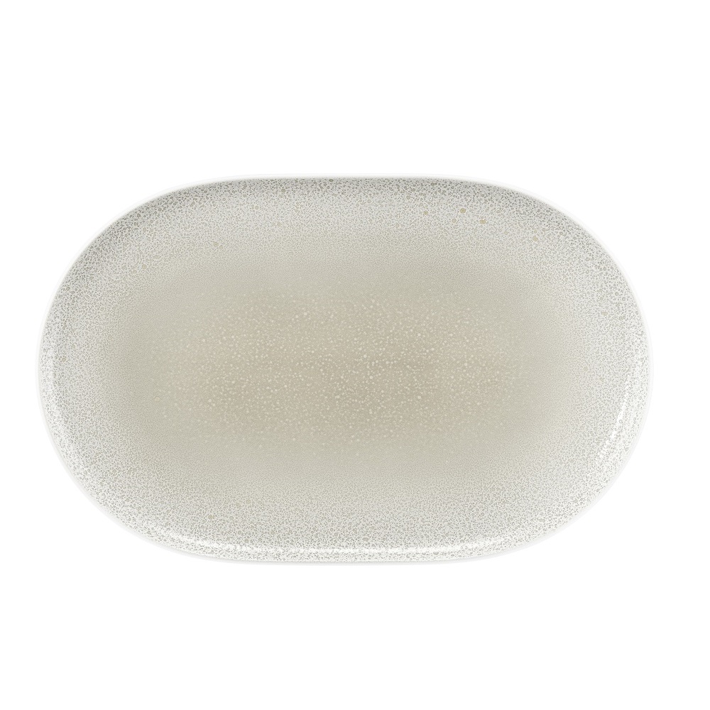 Seltmann Weiden Sento Home Aura cream Teller/Servierplatte oval 38x24 cm