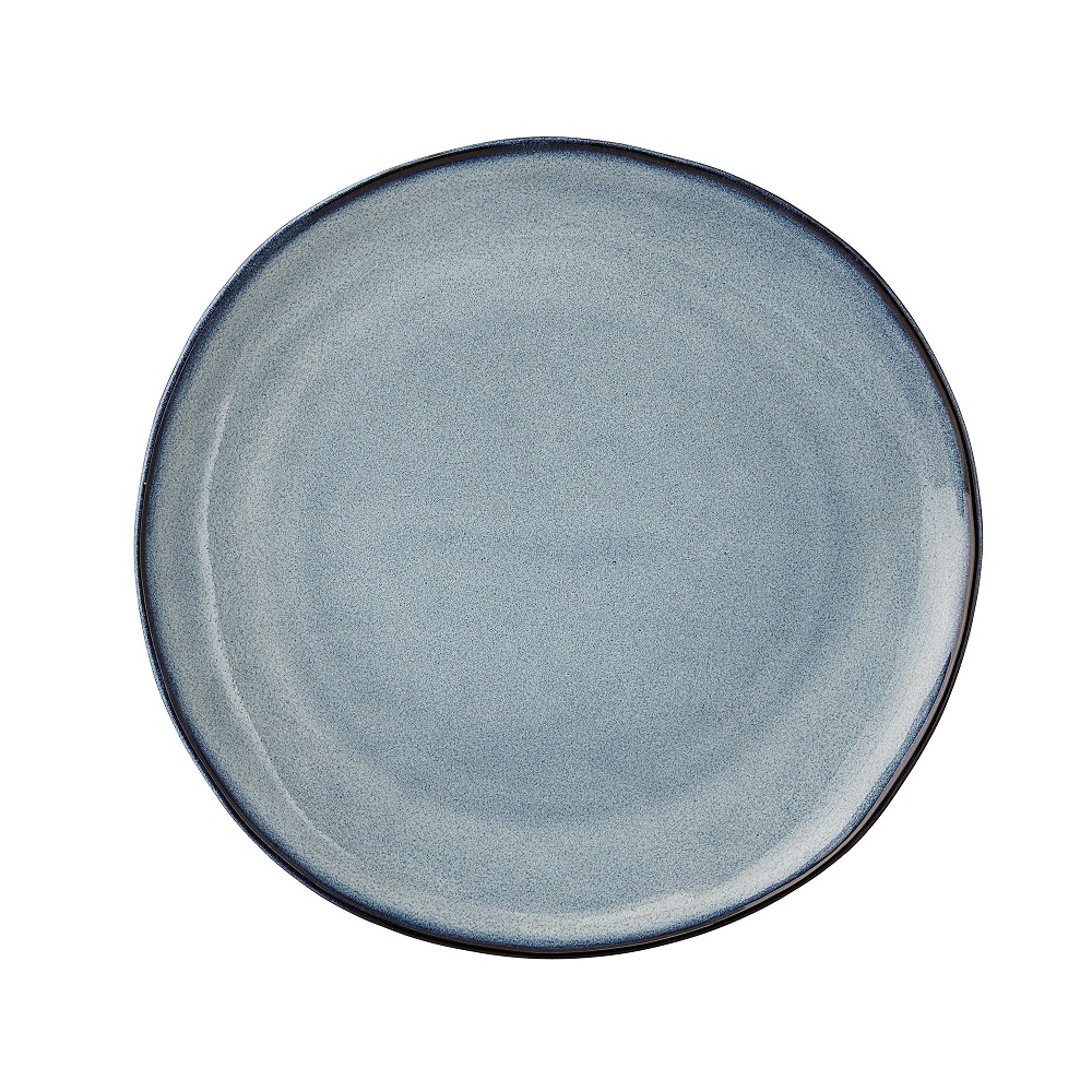 Bloomingville Sandrine Frühstücksteller Blue Steingut (1 Teller)