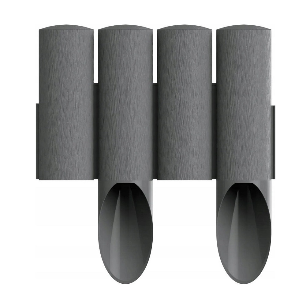 Cellfast Gartenpalisade STANDARD 41,4 m graphit