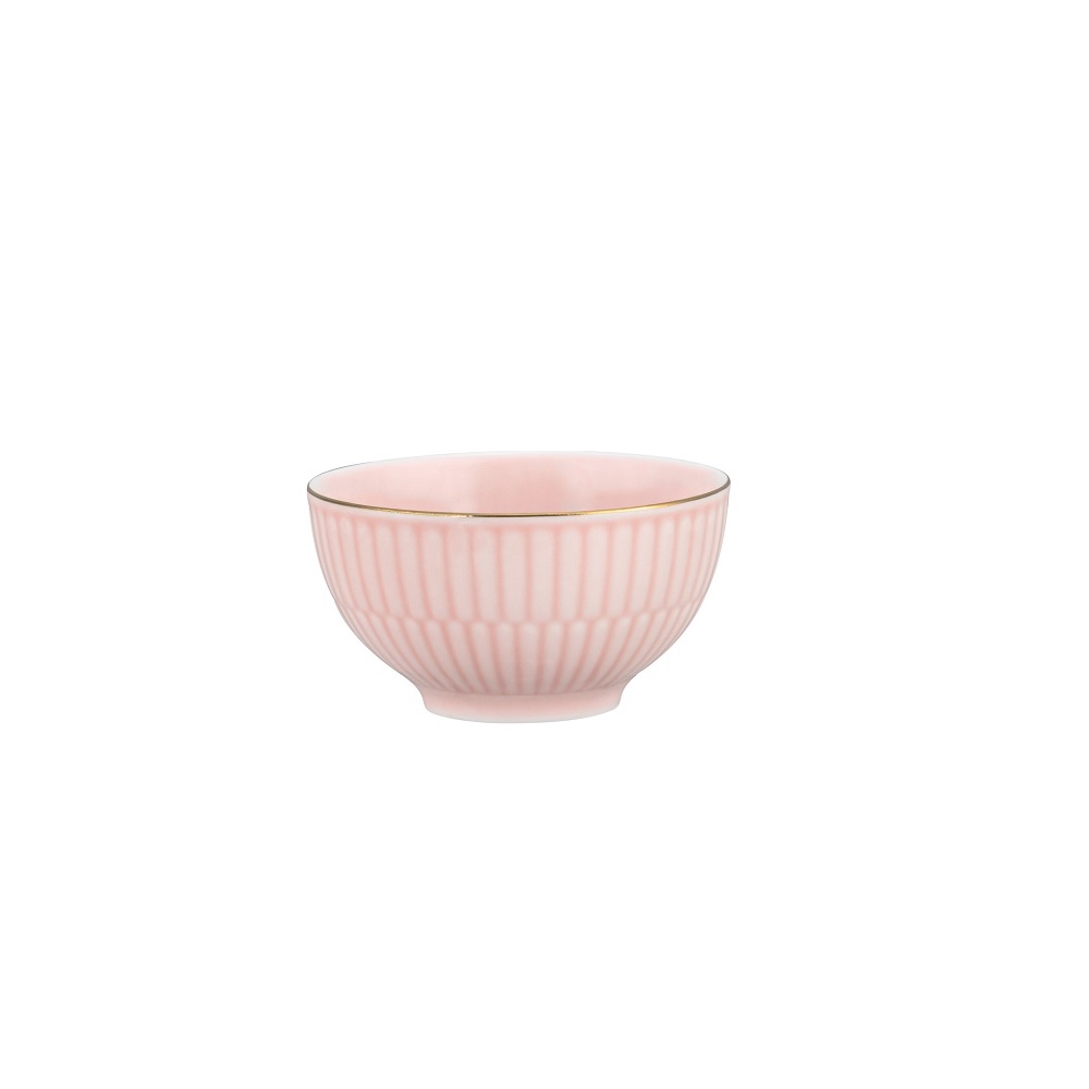 Seltmann Weiden Amina rosè/Goldrand Dipschale 0,14 l