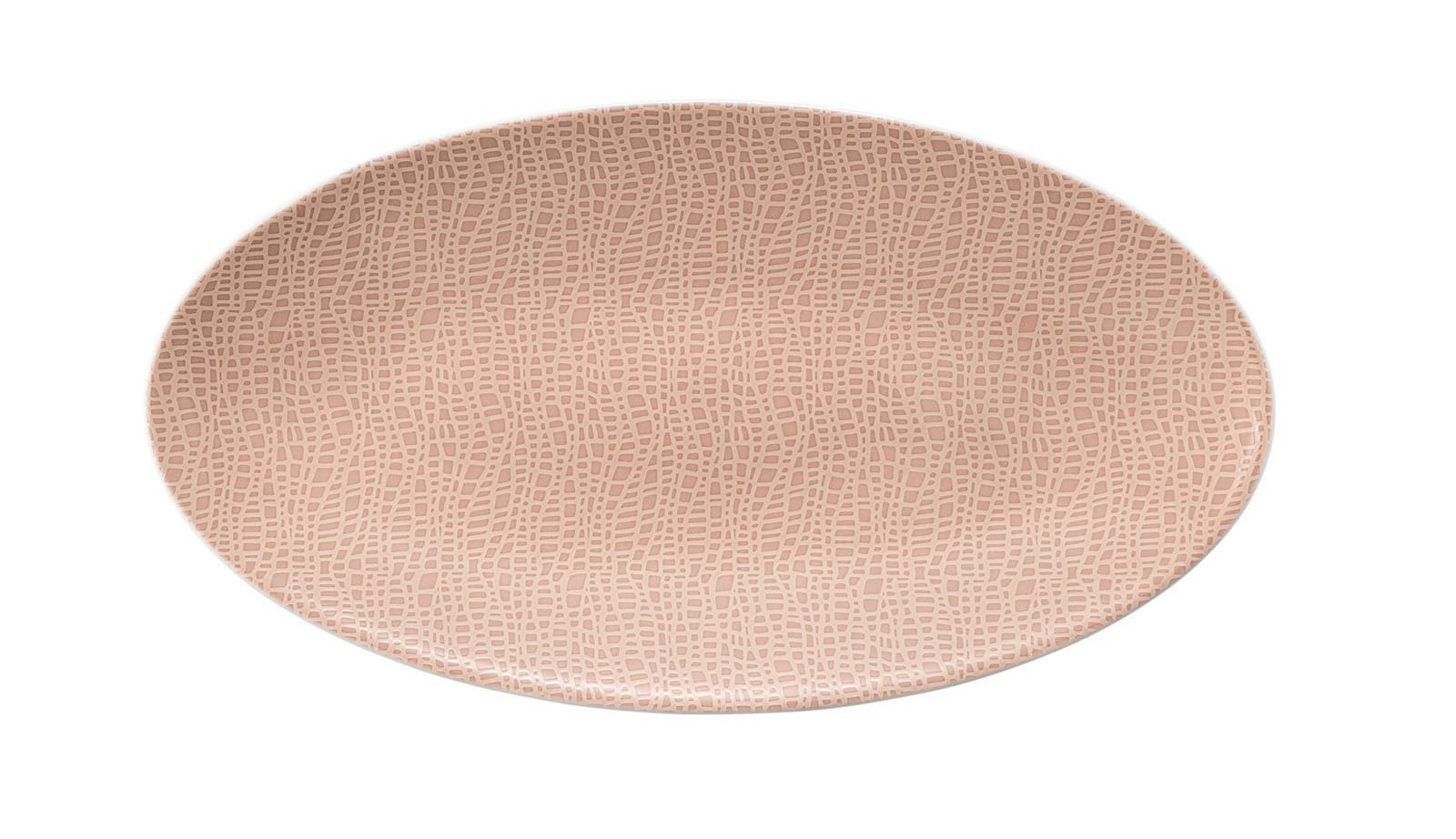 Seltmann Weiden L Fashion posh rose Servierplatte oval 33x18 cm