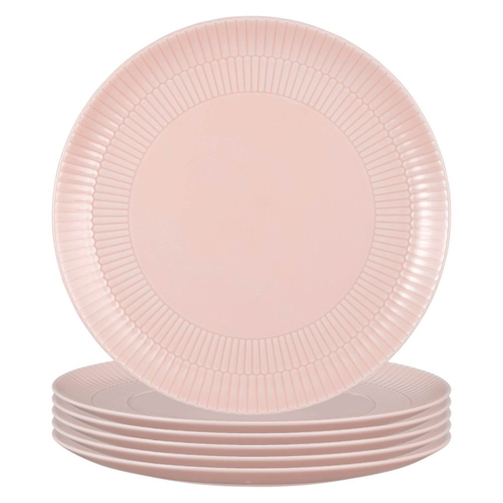 Seltmann Weiden Amina rosè Speiseteller 6er Set
