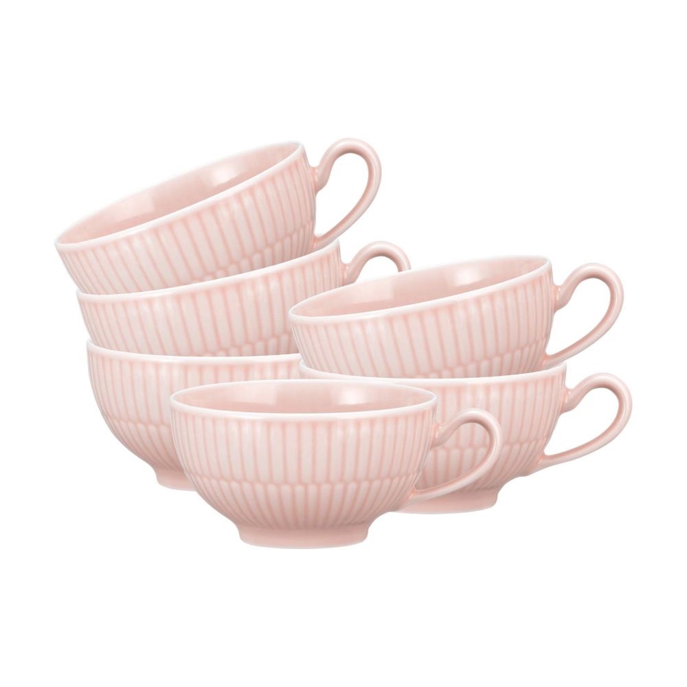 Seltmann Weiden Amina rosè Teeobertasse 0,22 l 6er Set