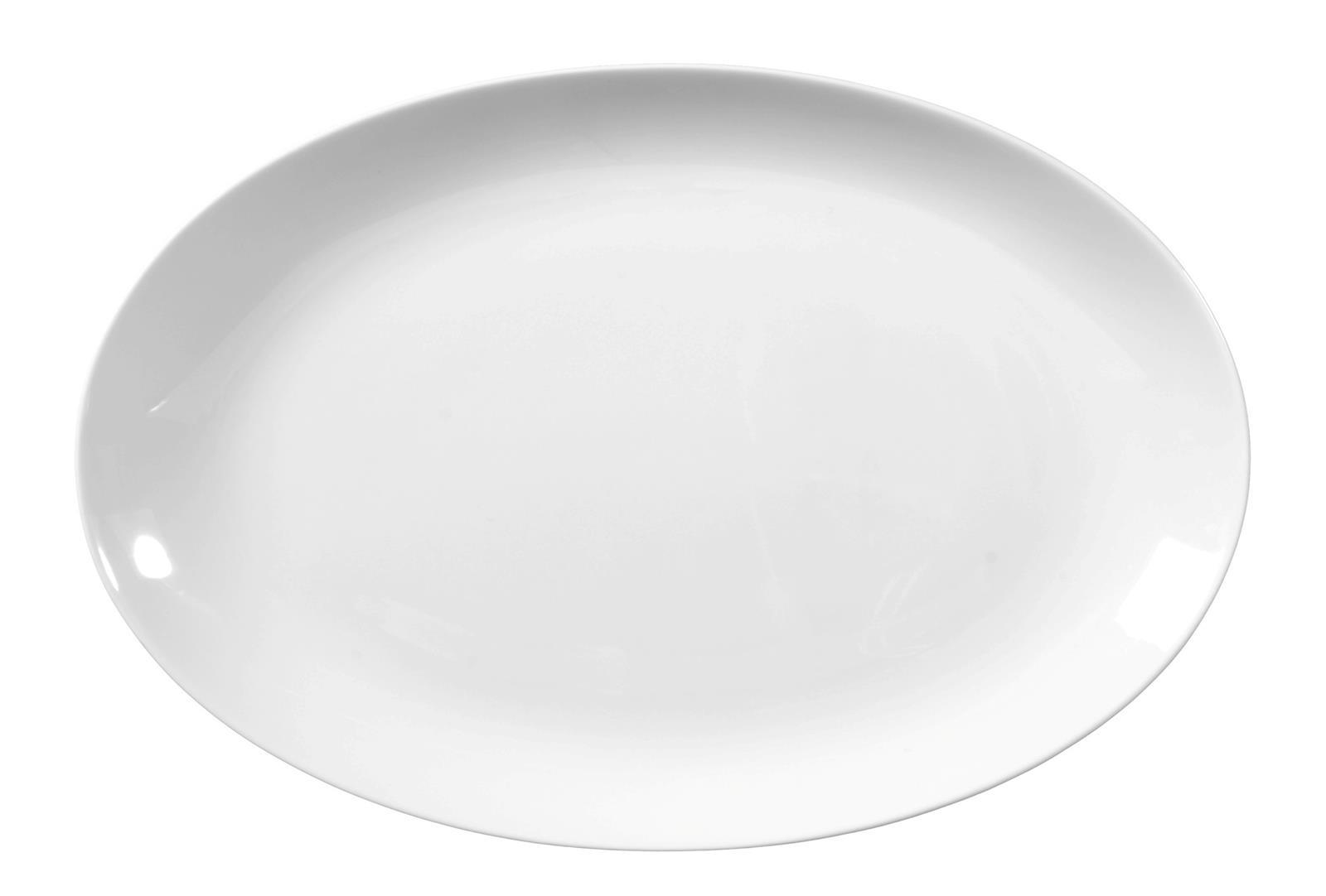 Seltmann Weiden Rondo/Liane weiß Servierplatte oval 28 cm