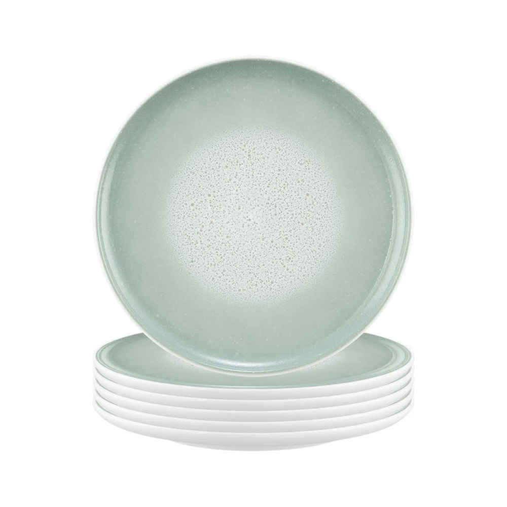 Seltmann Weiden Sento Home Aura mint Frühstücksteller rund 21,5 cm 6er Set