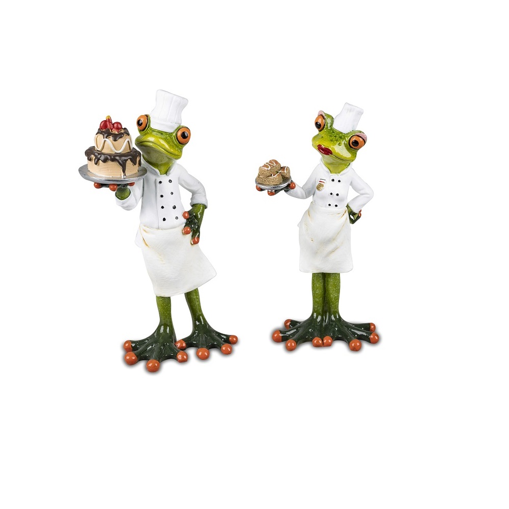 Formano Frosch als Bäcker Konditor Konditorin 2er Set