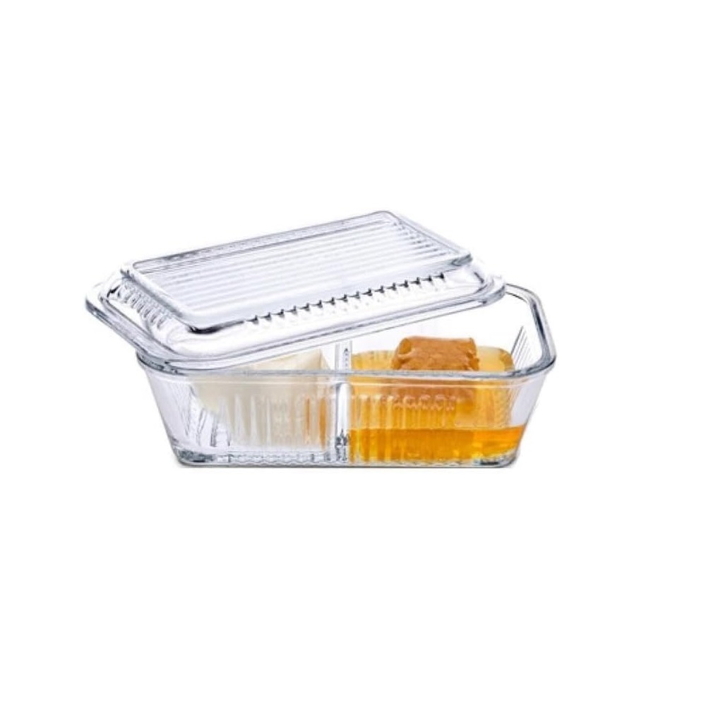 Pasabahce Frigo Studio Aufbewahrungsbehälter 2 Fächer