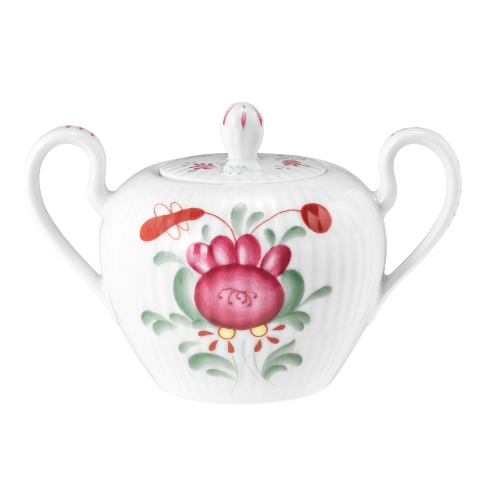 Seltmann Weiden Amina Ostfriesenrose Zuckerdose mit Griff 0,23 l