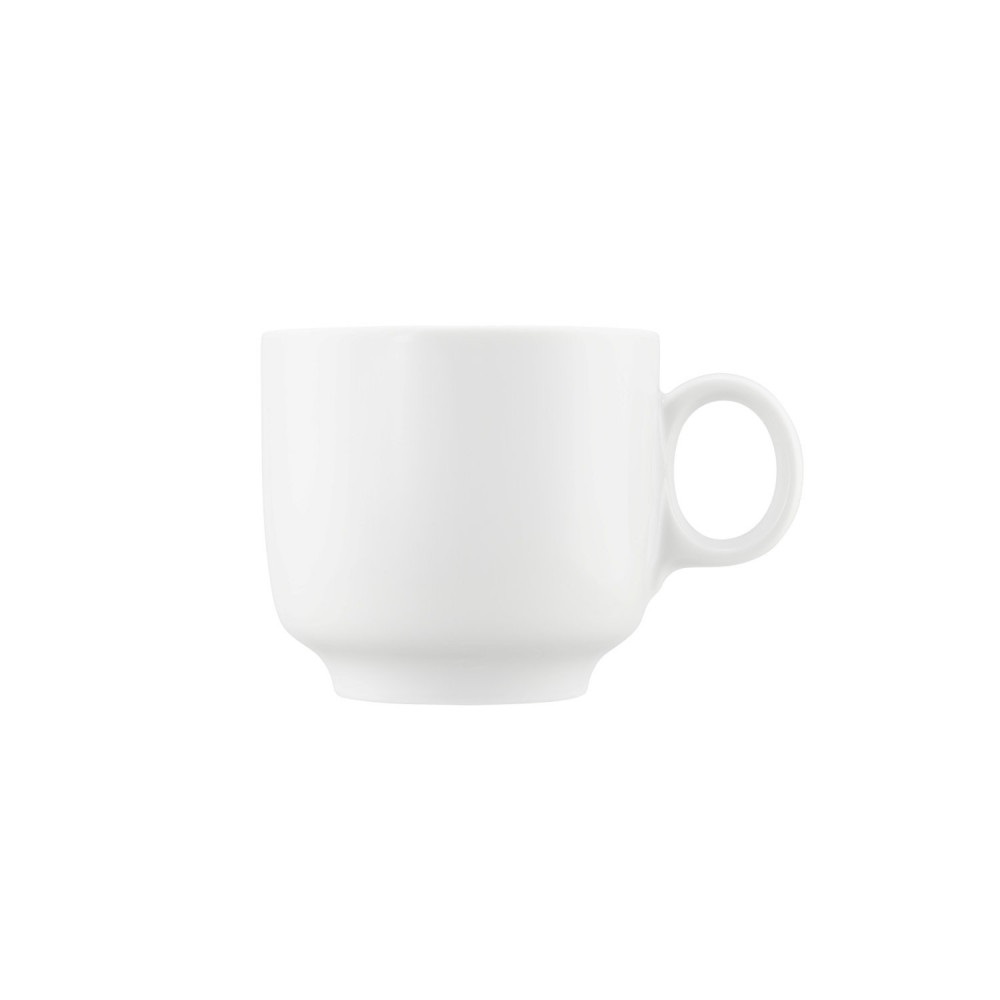 Seltmann Weiden Sento Home weiß Cappuccinoobertasse 0,30 l mit Henkel