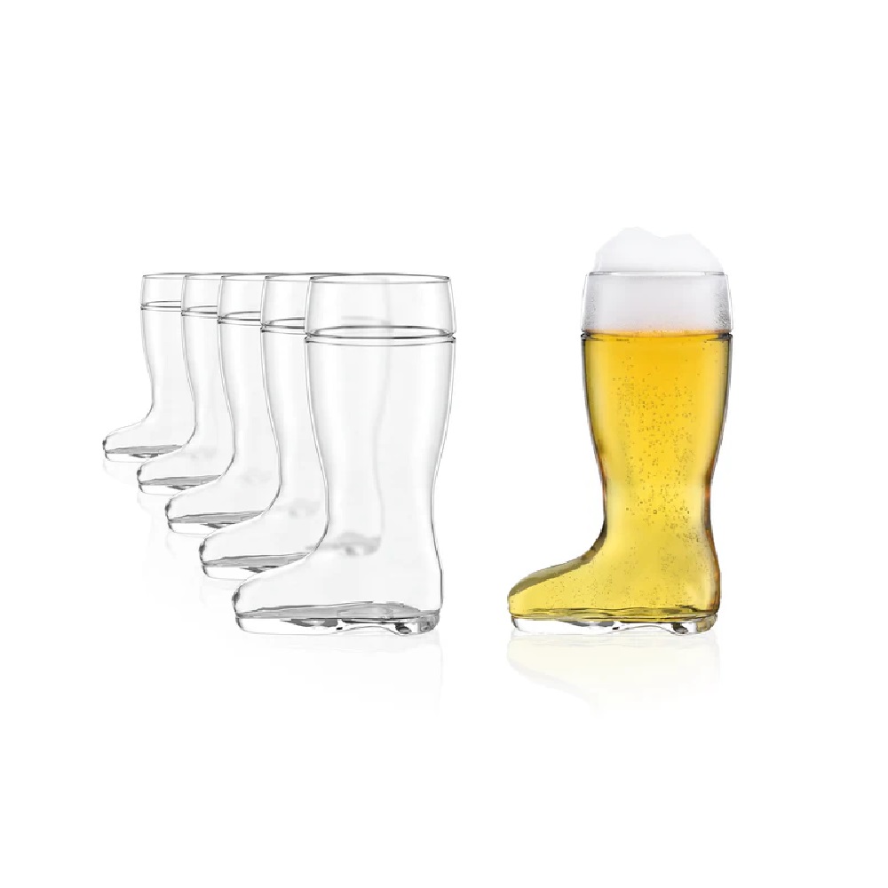 Stölzle Oberglas Bierstiefel 0,25 l 6er Set