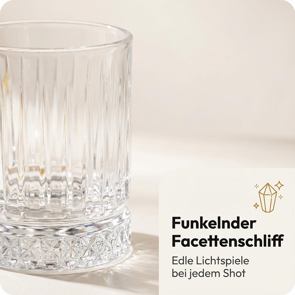 Der-Porzellan-Laden by Pasabahce Elysia Shot/Schnapsglas 6er Set
