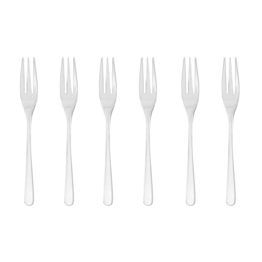 Sambonet Taste Mirror Stahl Kuchengabeln-Set 6-tlg.