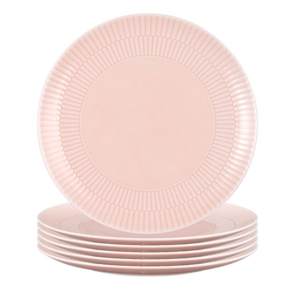 Seltmann Weiden Amina rosè Frühstücksteller 6er Set