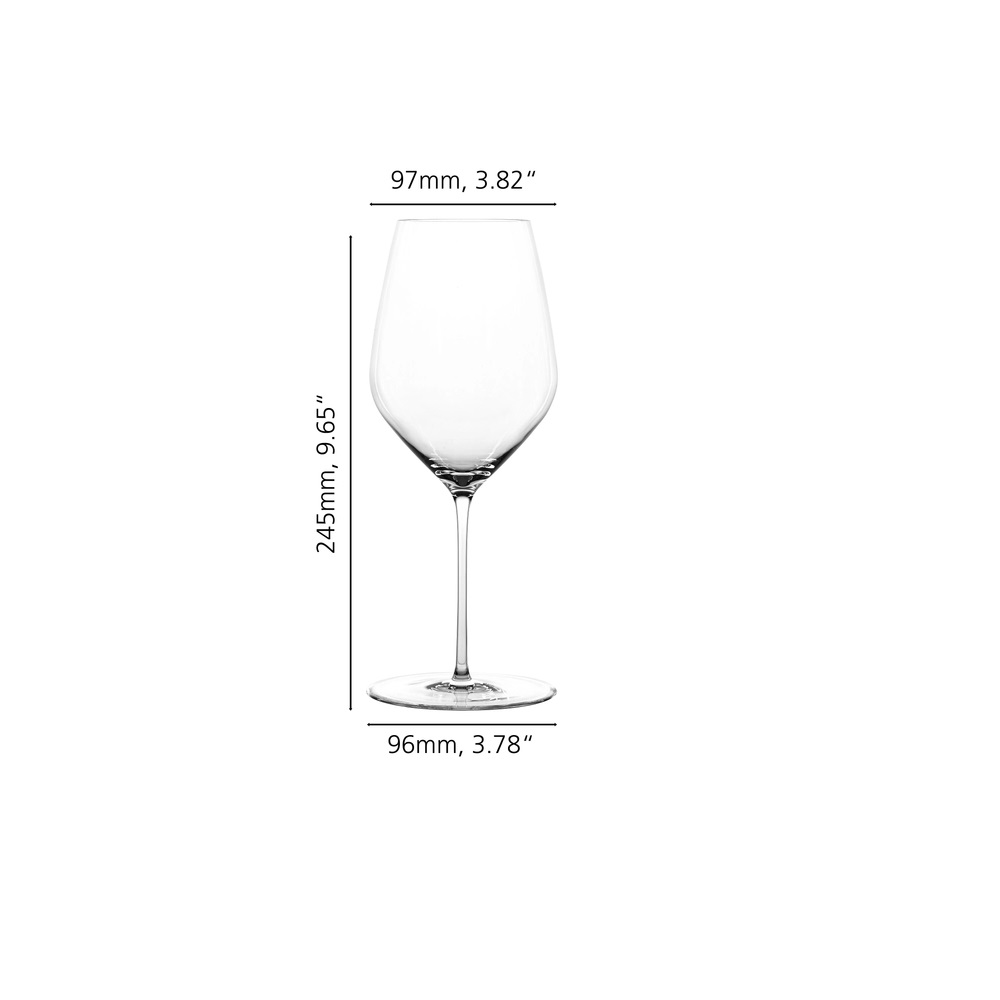 Spiegelau Hi-Lite Bordeauxglas 650 ml 4er Set