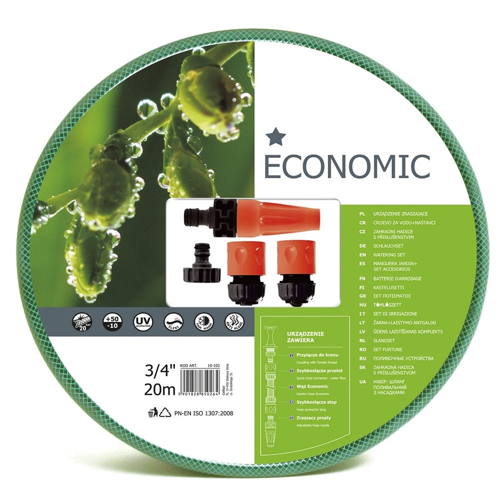 Cellfast Bewässerungssatz ECONOMIC 3/4" 20 m