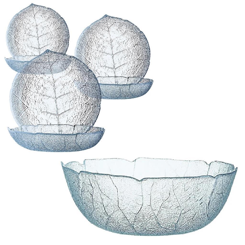 Luminarc Aspen Schüssel 23 cm+ Puddinteller 14,5 cm Set 7 tlg