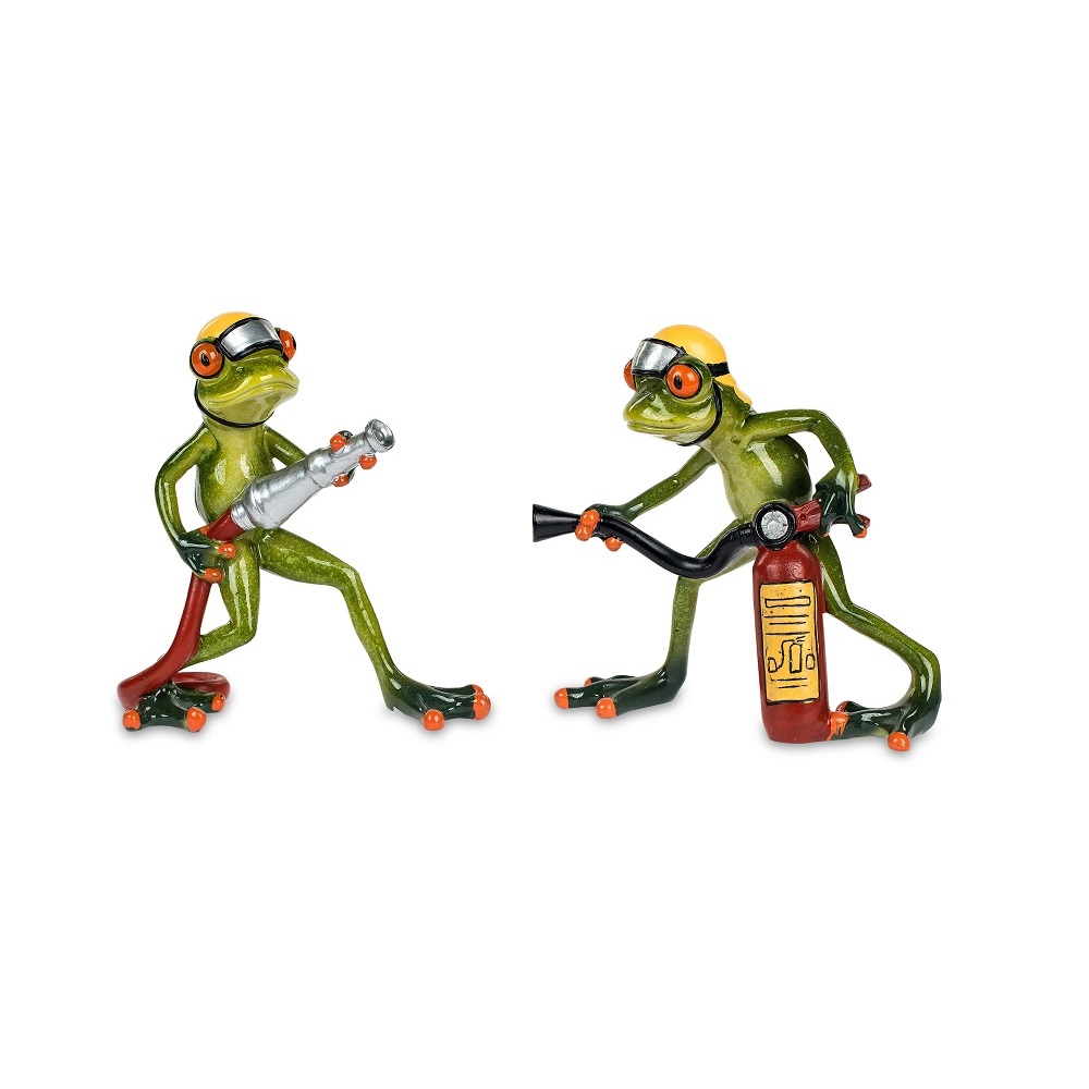 Formano Frosch Feuerwehr mit Schlauch