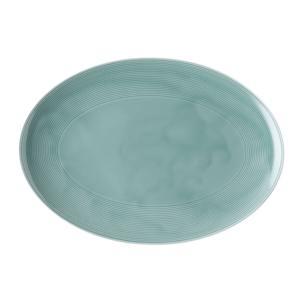 Thomas Loft Ice Blue Servierplatte oval 33,8x24 cm