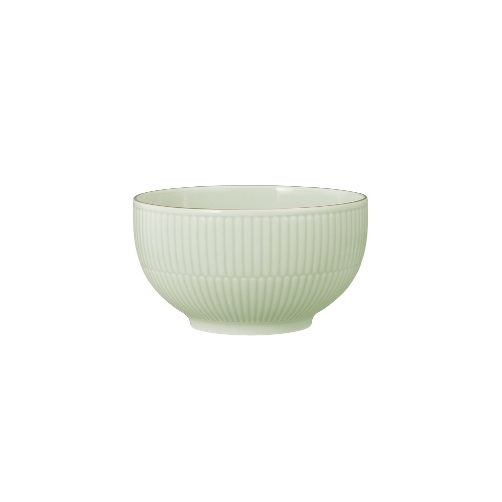Seltmann Weiden Amina seladon/Goldrand Cafè au lait Schale 13 cm /0,50 l
