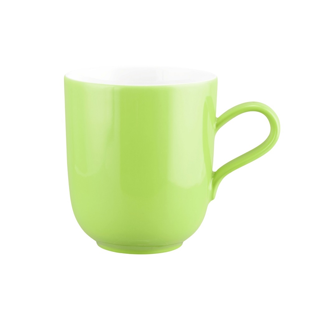 Seltmann Weiden Liberty Pure Colors lime green Becher mit Henkel 0,4 l