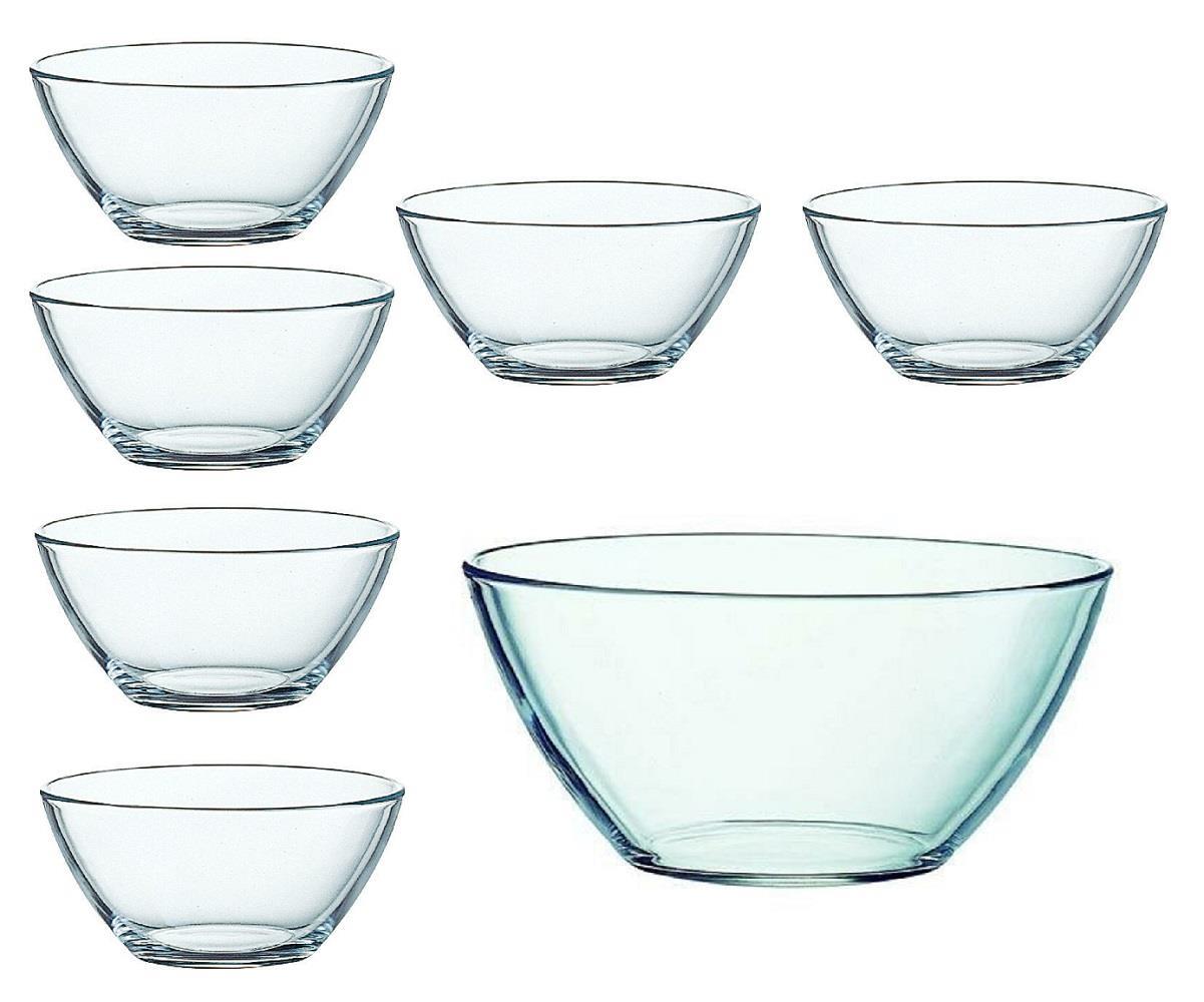 Luminarc Cosmos Schüssel 28 cm+ Schale 12 cm Set 7 tlg