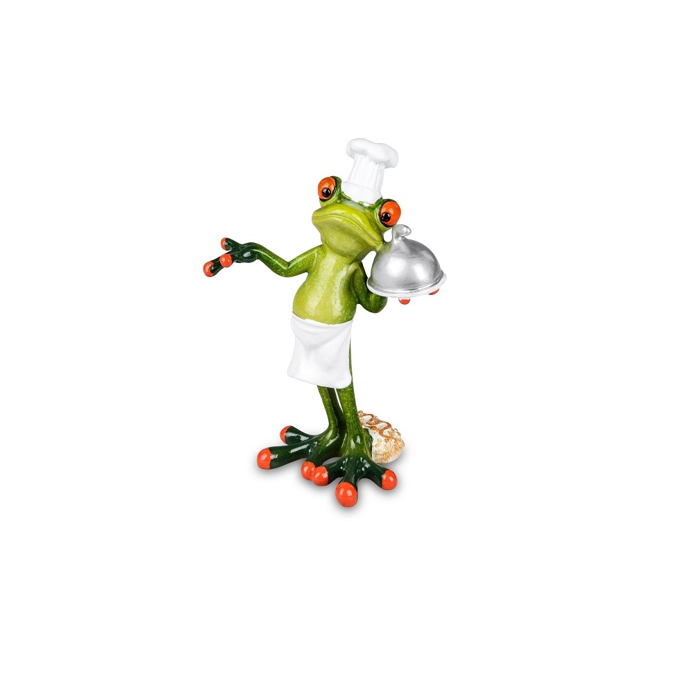 Formano Frosch lustiger Koch Poly