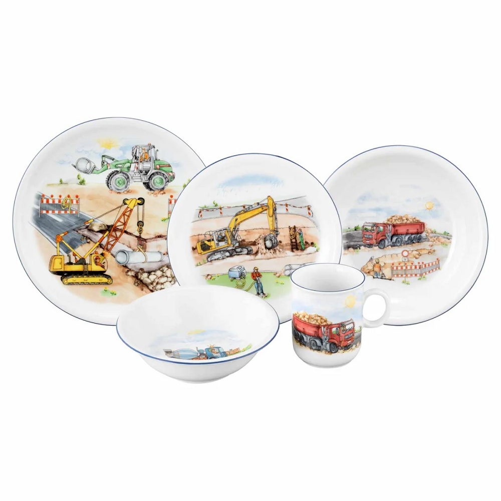 Seltmann Weiden Compact Auf der Baustelle Kinder Set 5 tlg.