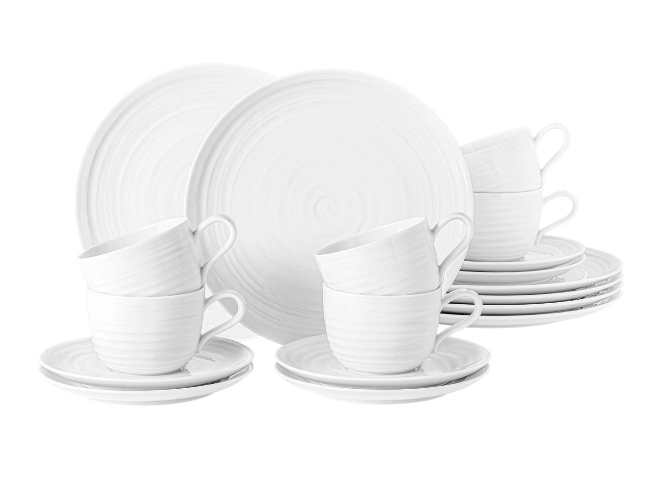 Seltmann Weiden Terra weiß Kaffeeservice 18-tlg.