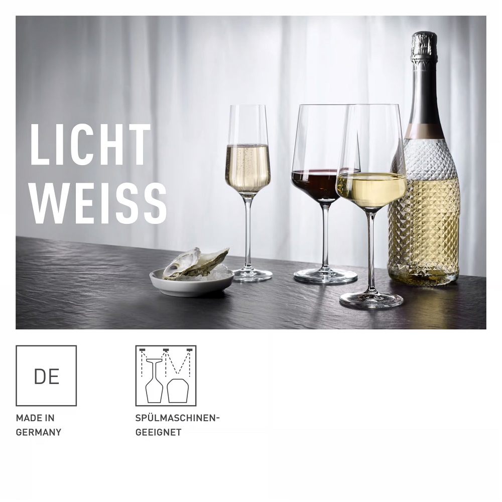 Ritzenhoff Lichtweiß Julie Champagnerglas 2er Set