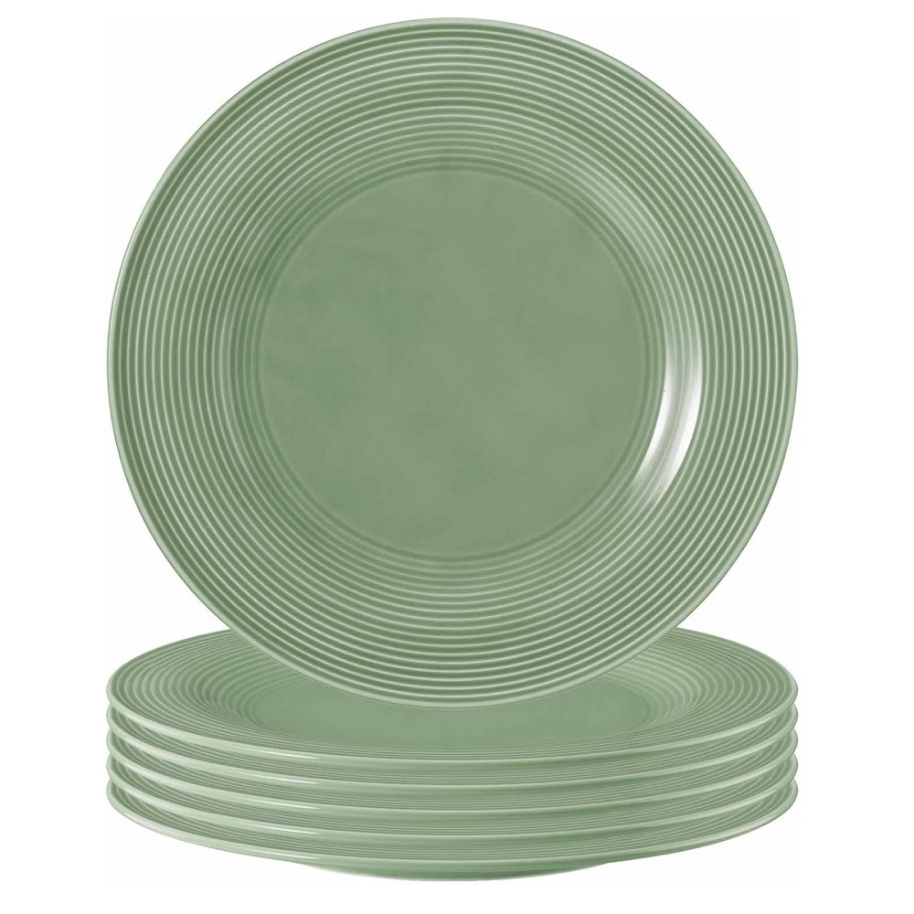 Seltmann Weiden Beat Salbeigrün Speiseteller 27,5cm 6er Set