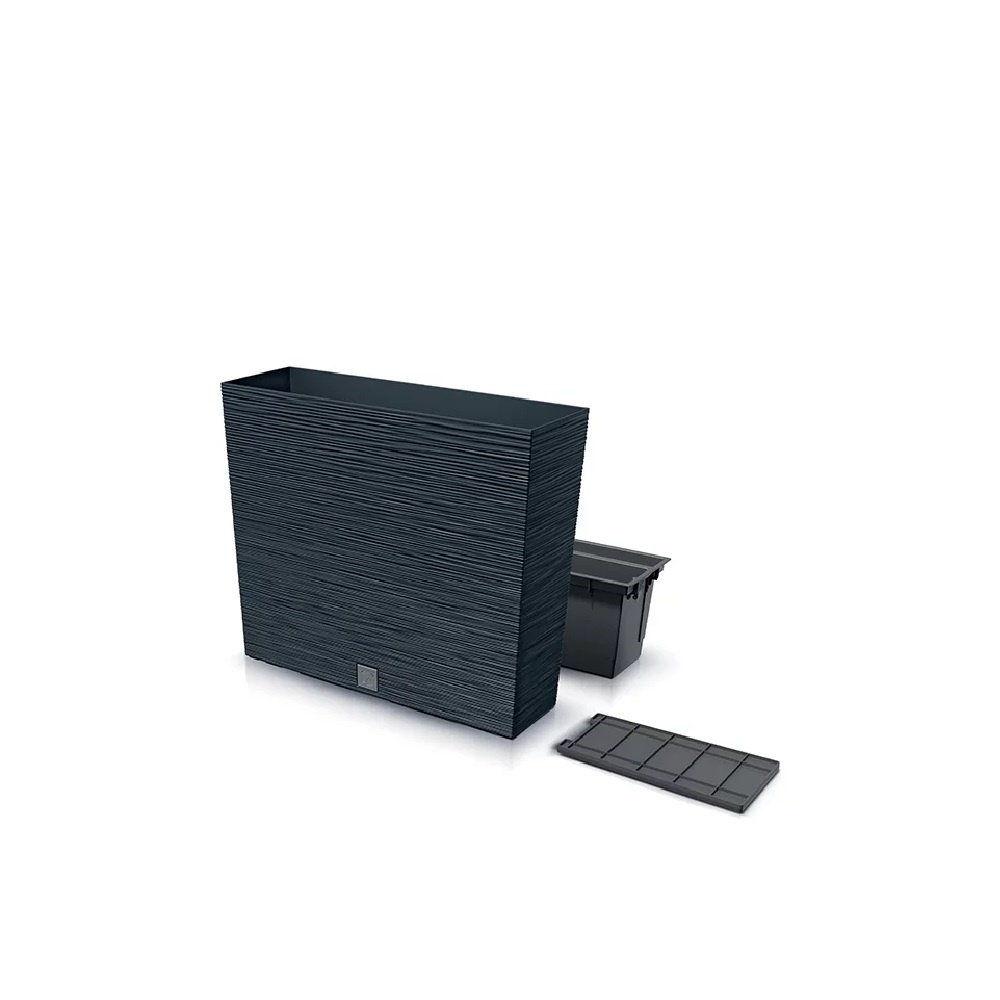 Prosperplast Blumentopf FURU CASE TOWER - anthrazit
