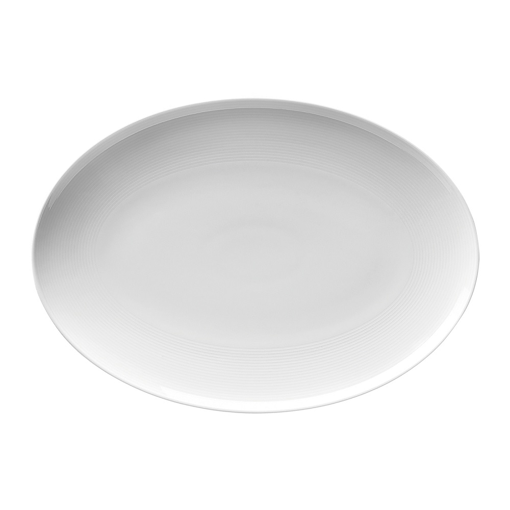 Thomas Loft Weiss Servierplatte oval 33,8x24 cm
