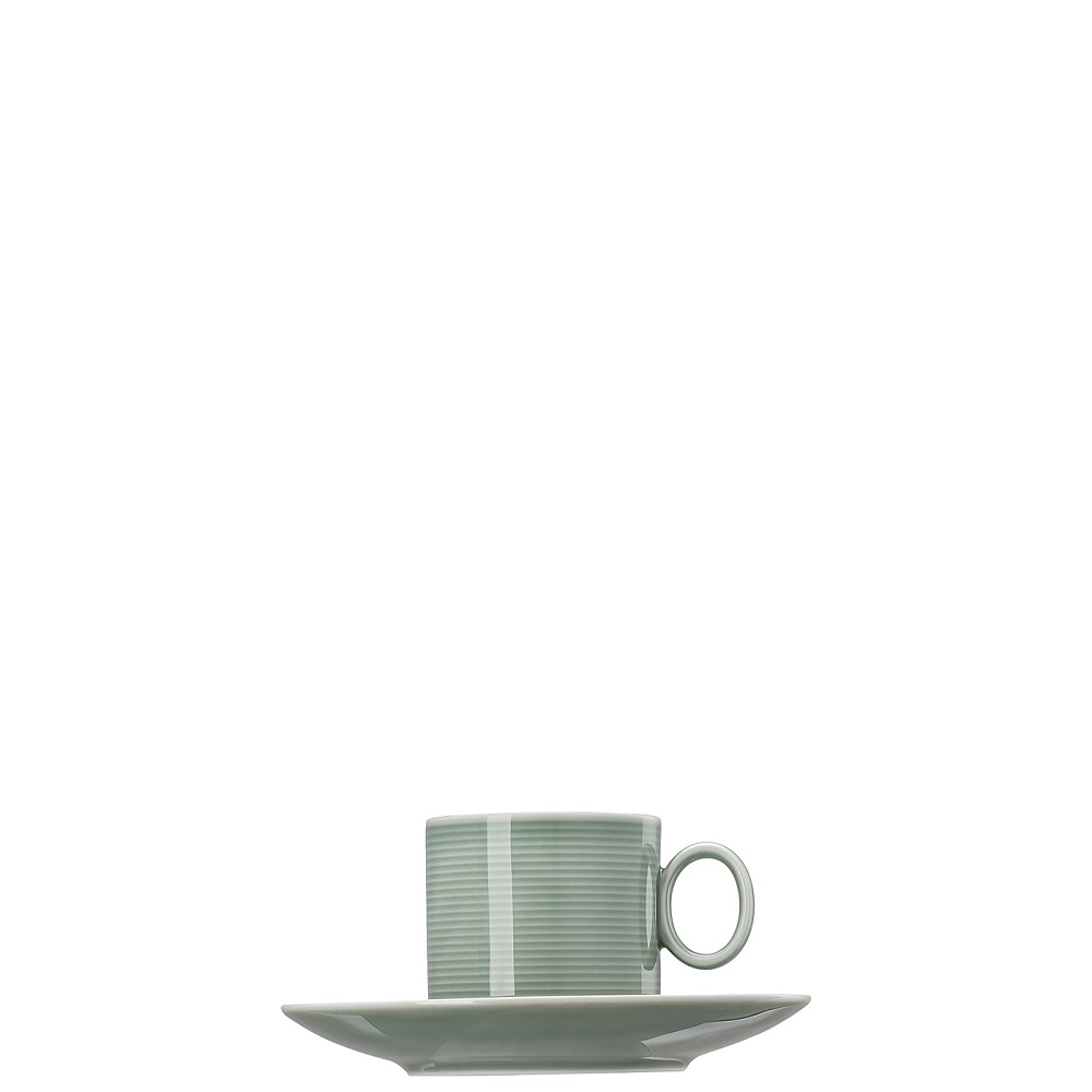 Thomas Loft Moss Green Kaffeeobertasse +Untere 2-tlg.