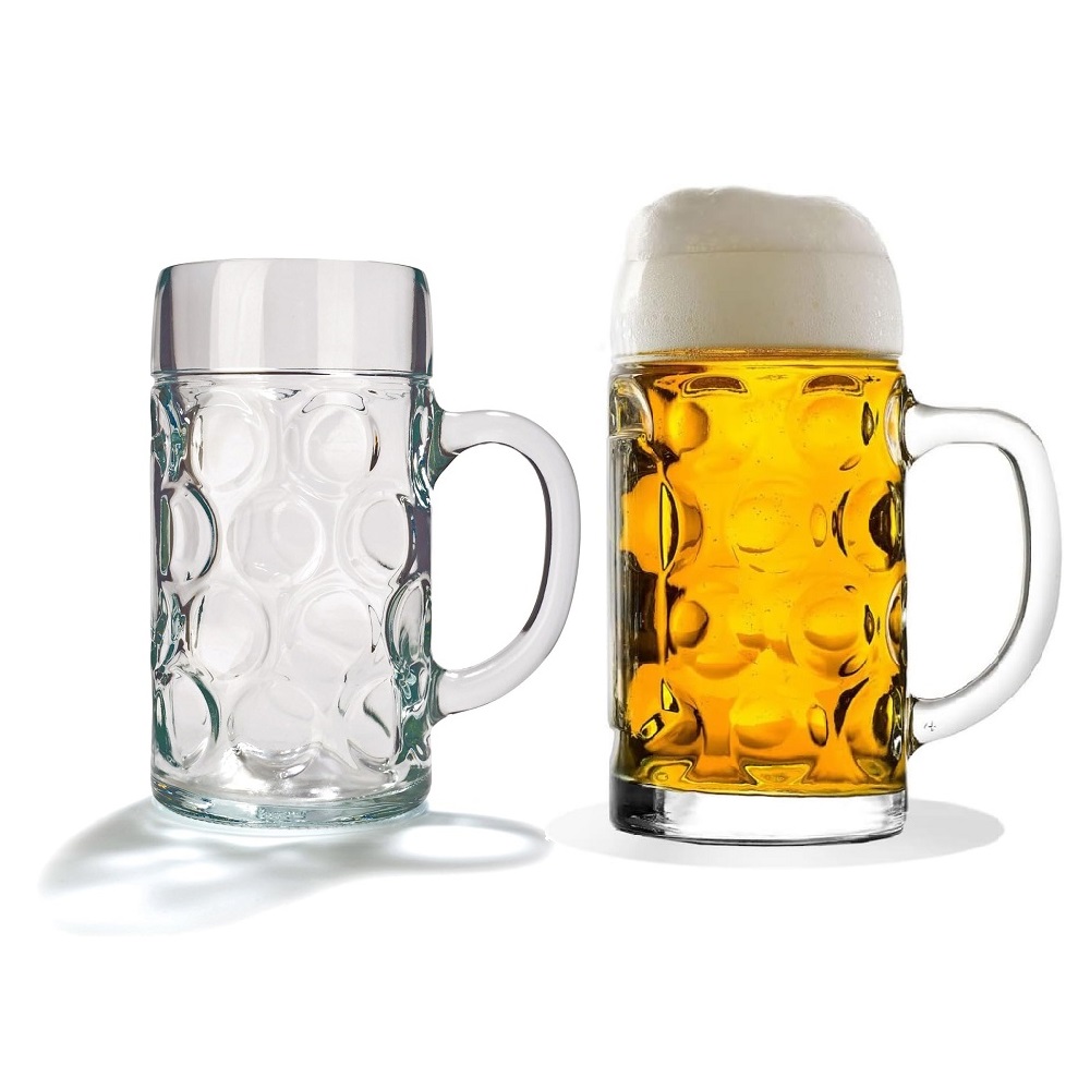 Stölzle Oberglas Isar Bierkrug 0,4 l 2er Set