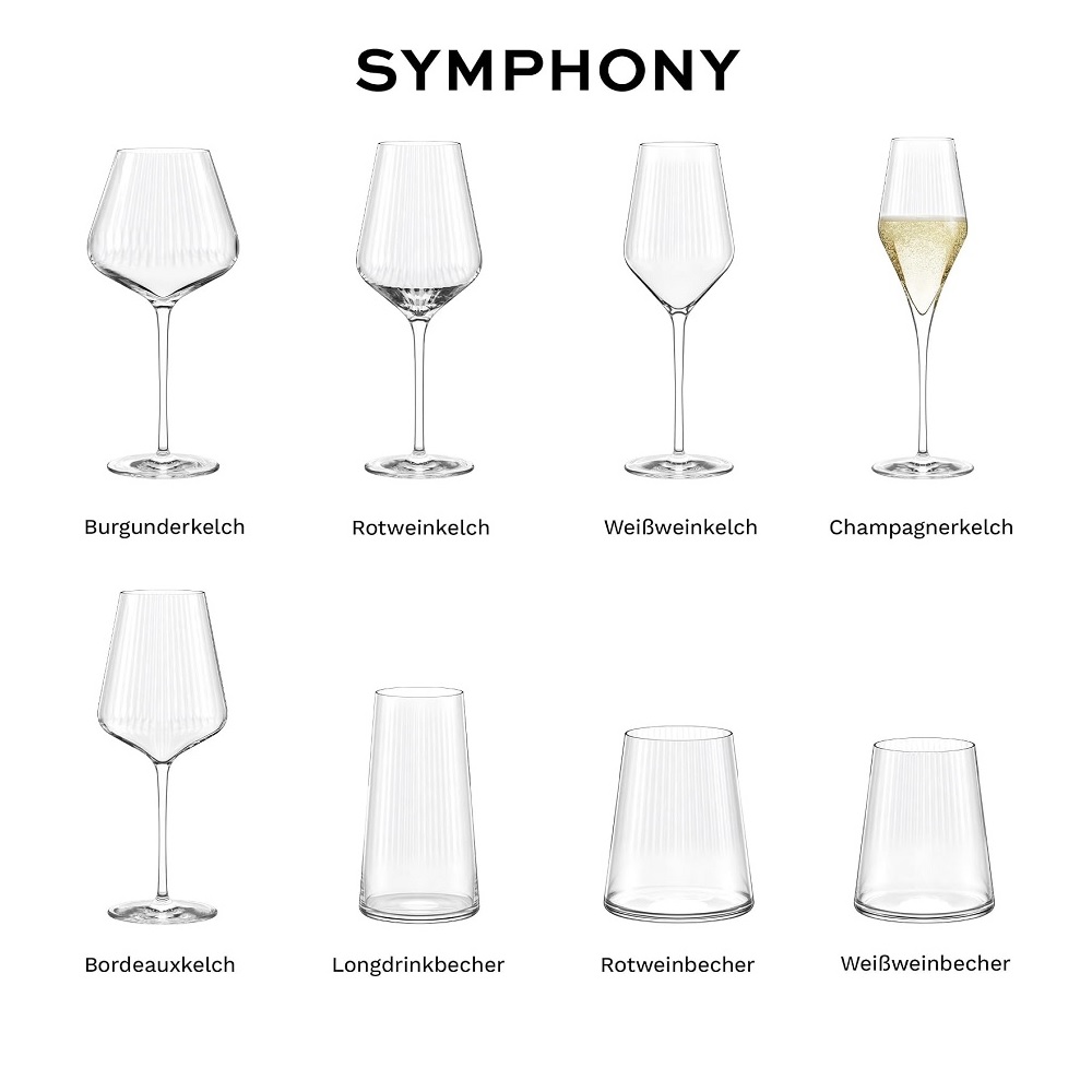 Stölzle Lausitz Symphony Champagnerkelch 6er Set