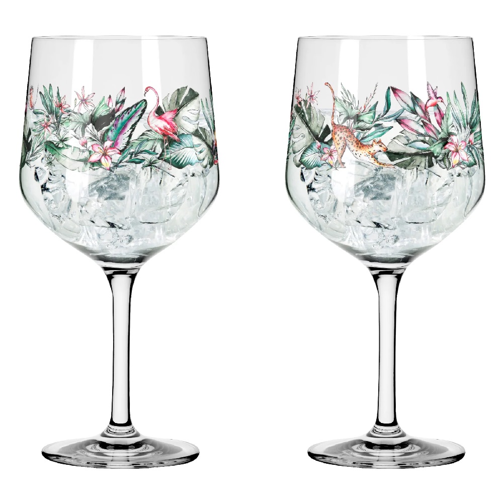 Ritzenhoff Schattenfauna Gin Kelch 2er #5 #6 C. RDT H24
