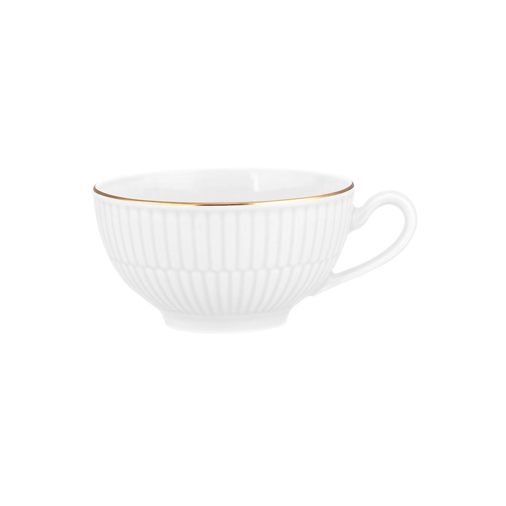 Seltmann Weiden Amina weiß/Goldrand Teeobertasse 0,22 l