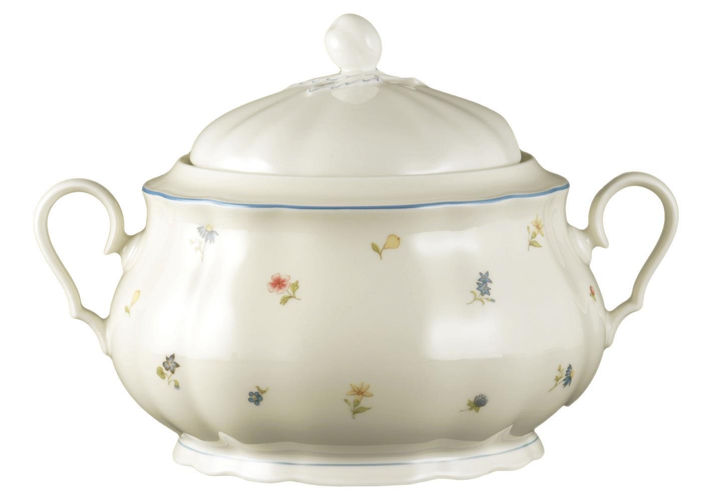 Seltmann Weiden Marie Luise Streublume Terrine mit Deckel 3,0 L