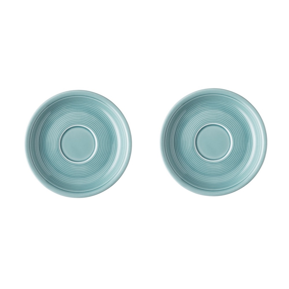 Thomas Trend Colour Ice Blue Kaffeeuntertasse Ř 14 cm 2er Set