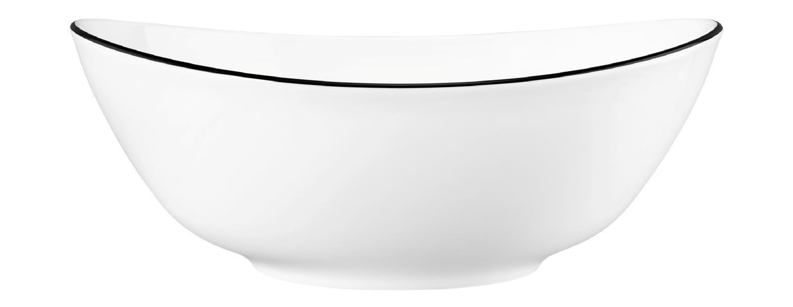 Modern Life "Black Line" Schüssel oval 25,5 cm