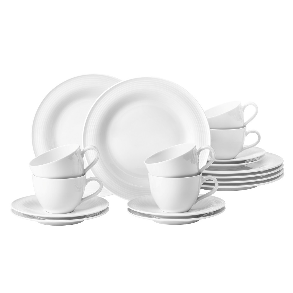 Seltmann Weiden Beat weiß Kaffeeservice 18-tlg.