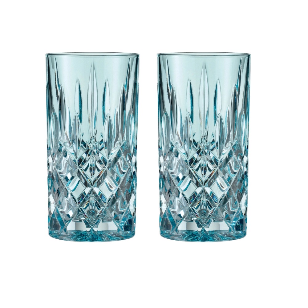 Nachtmann Noblesse Longdrinkglas Aqua 2er Set